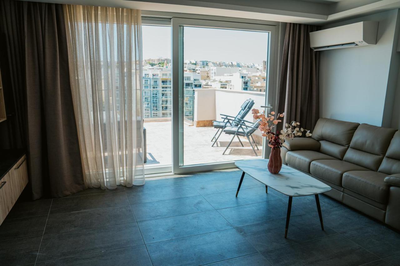 Апартаменты 86 Spinola Bay Сент Джулианс Экстерьер фото