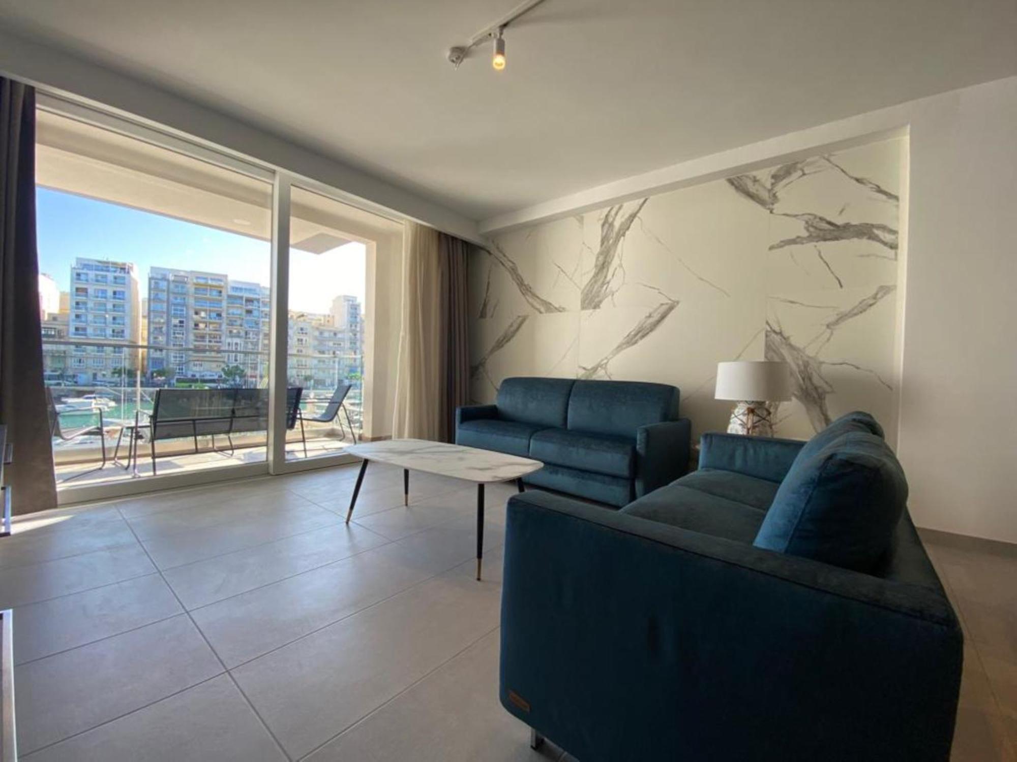 Апартаменты 86 Spinola Bay Сент Джулианс Экстерьер фото