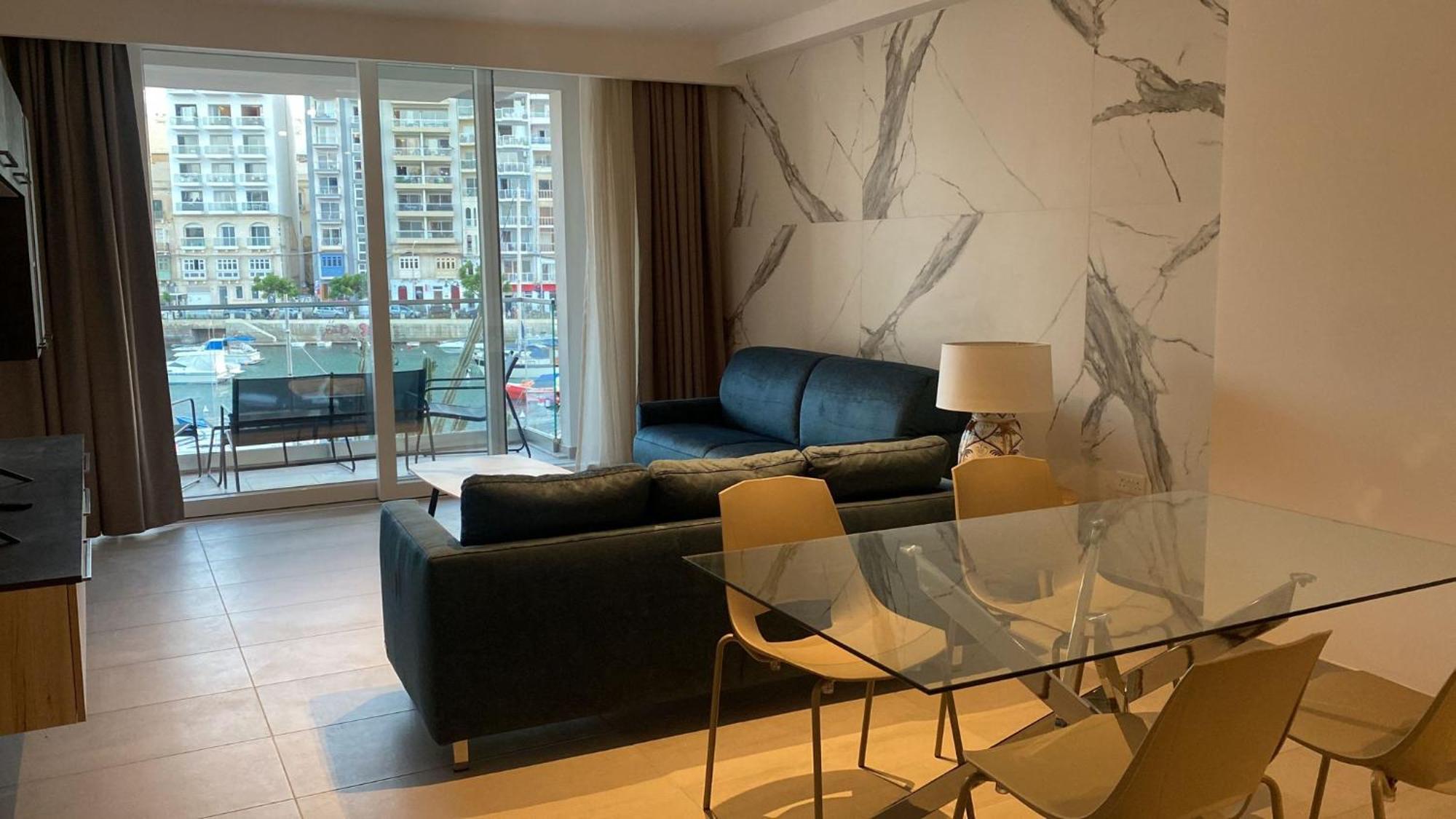 Апартаменты 86 Spinola Bay Сент Джулианс Экстерьер фото