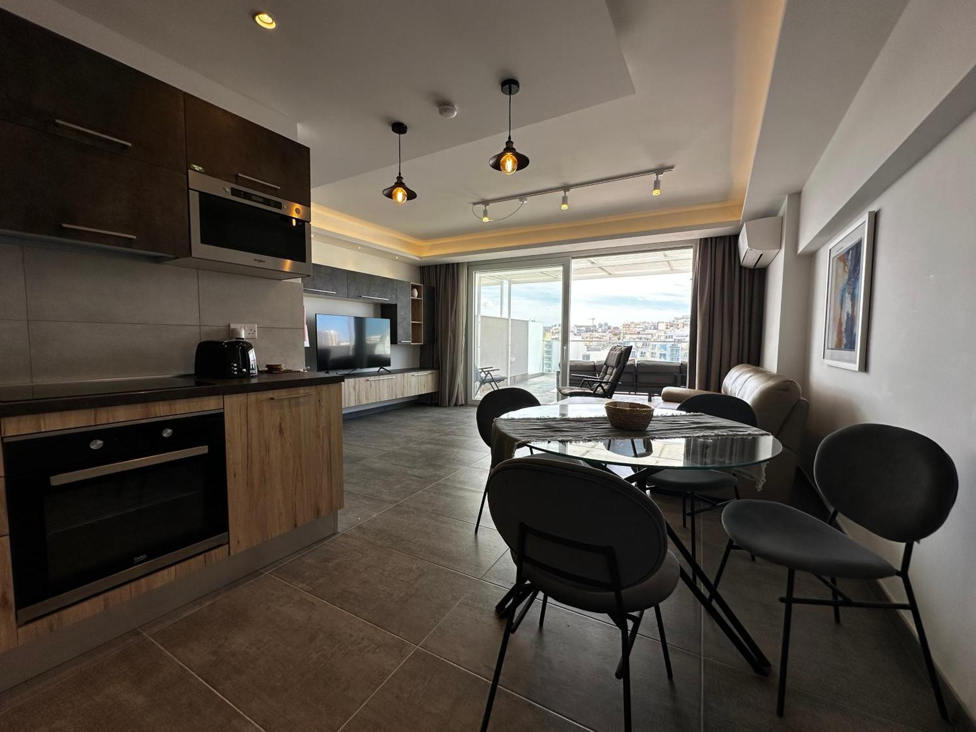 Апартаменты 86 Spinola Bay Сент Джулианс Экстерьер фото