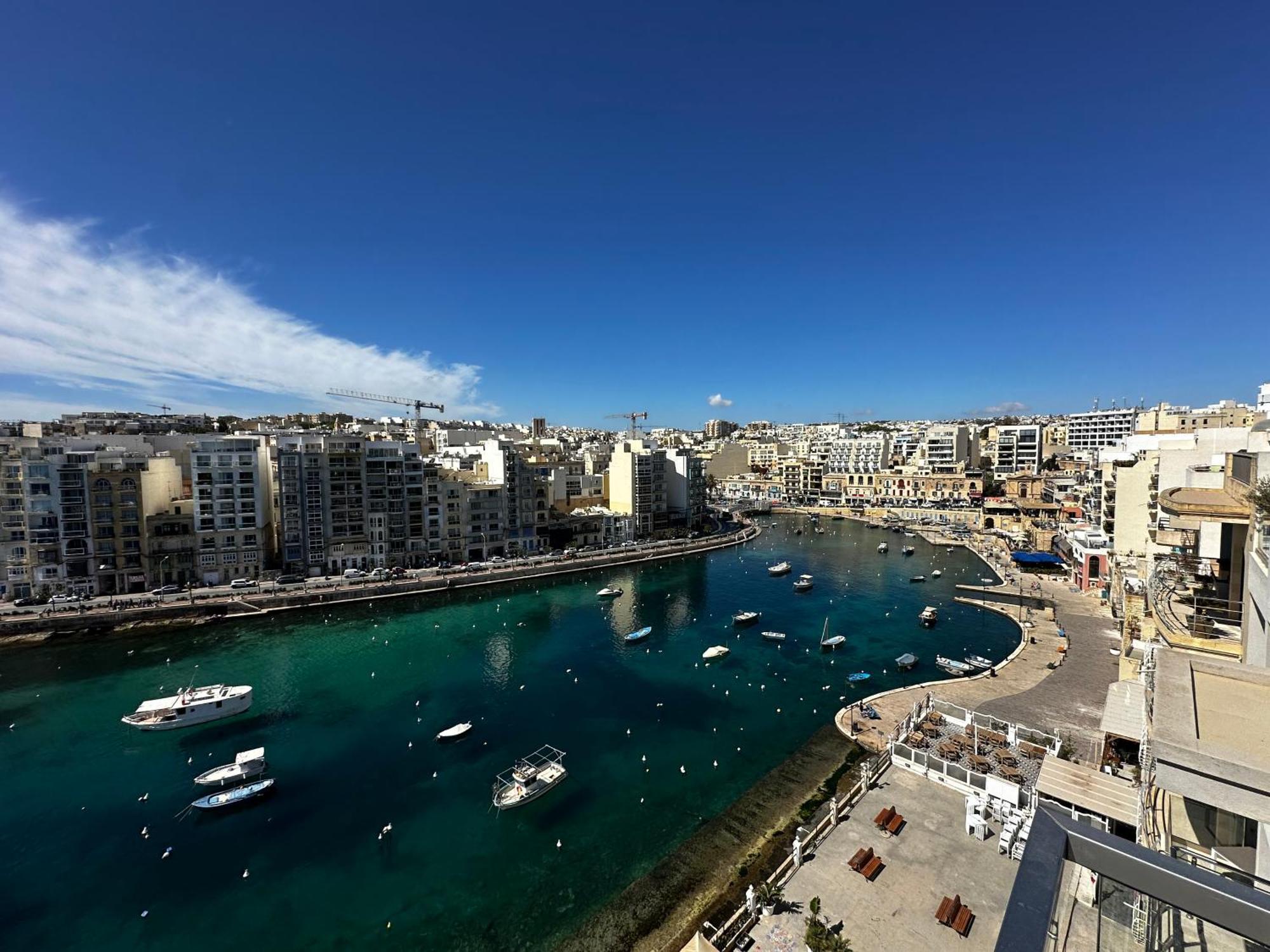 Апартаменты 86 Spinola Bay Сент Джулианс Экстерьер фото